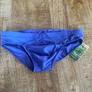 Eco-Friendly purple Men's Swim Trunks